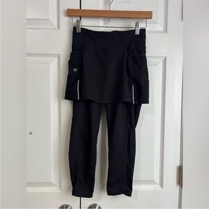 Athleta Be Free 2 in 1 Capri XXS